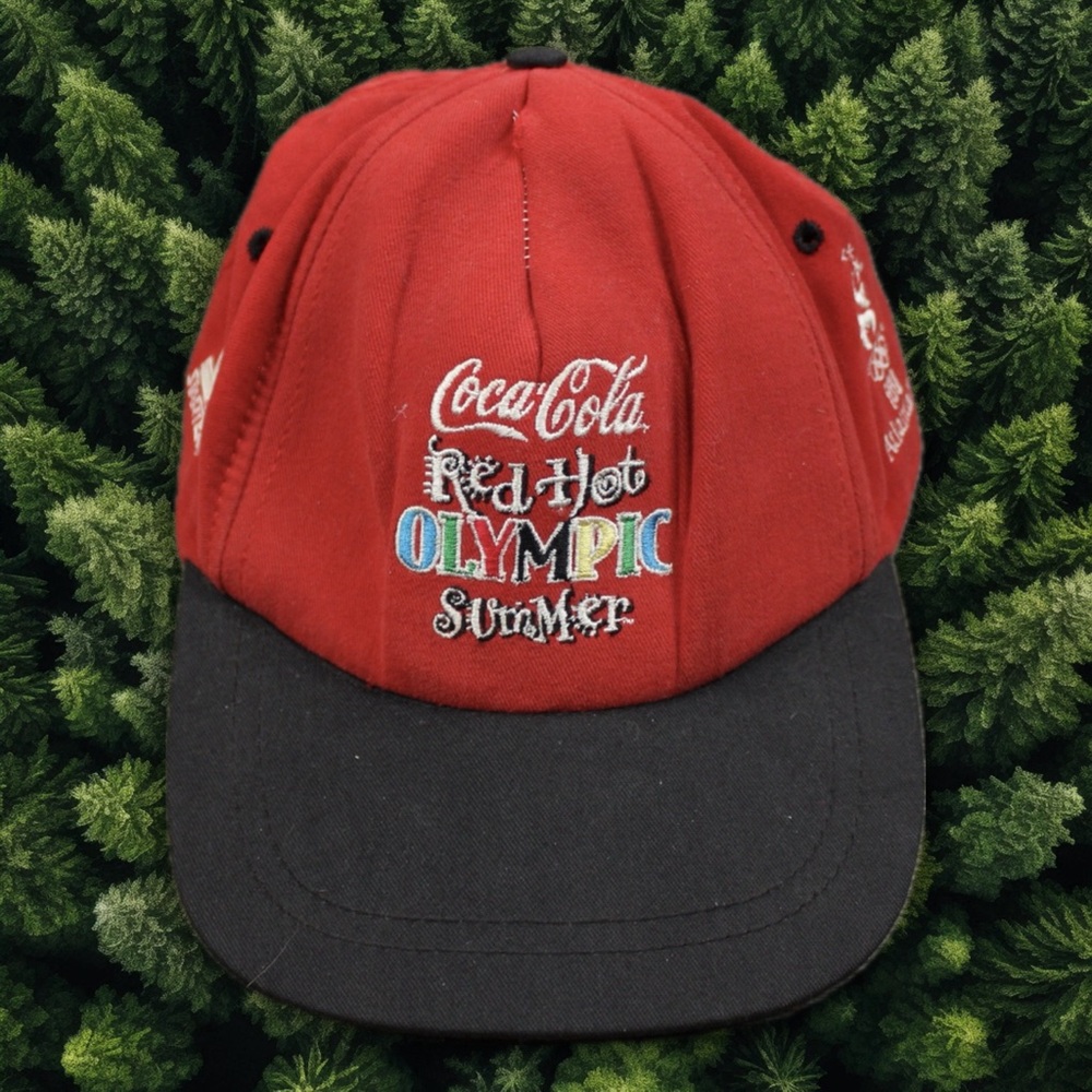 VINTAGE 1996 ATLANTA OLYMPICS COCA-COLA HAT